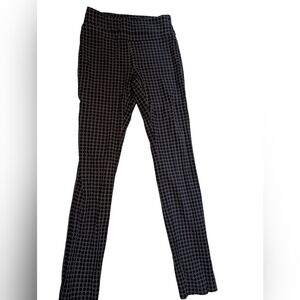 RW&CO. Women's Black and Gray Patterned Stetch Legging Pants